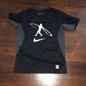 Boys Nike pro combat shirt size medium